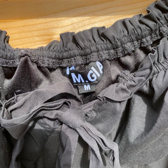 I.AM.GIA black milkmaid top! - Picture 3 of 4